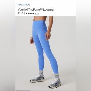 Vuori AllTheForm™ Riviera Blue XS